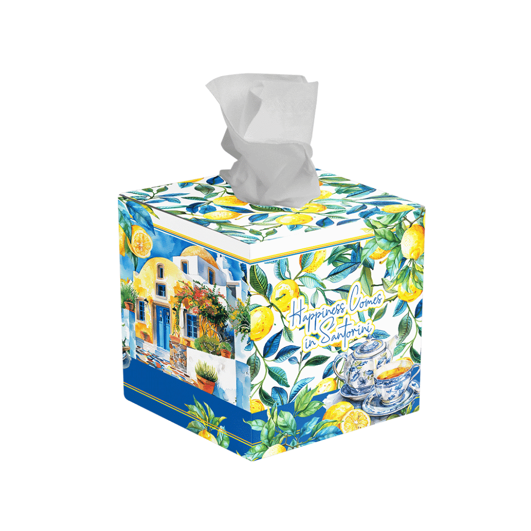 Tissue Box - Santorini Bliss 2026 Collection Package (1 Pcs)