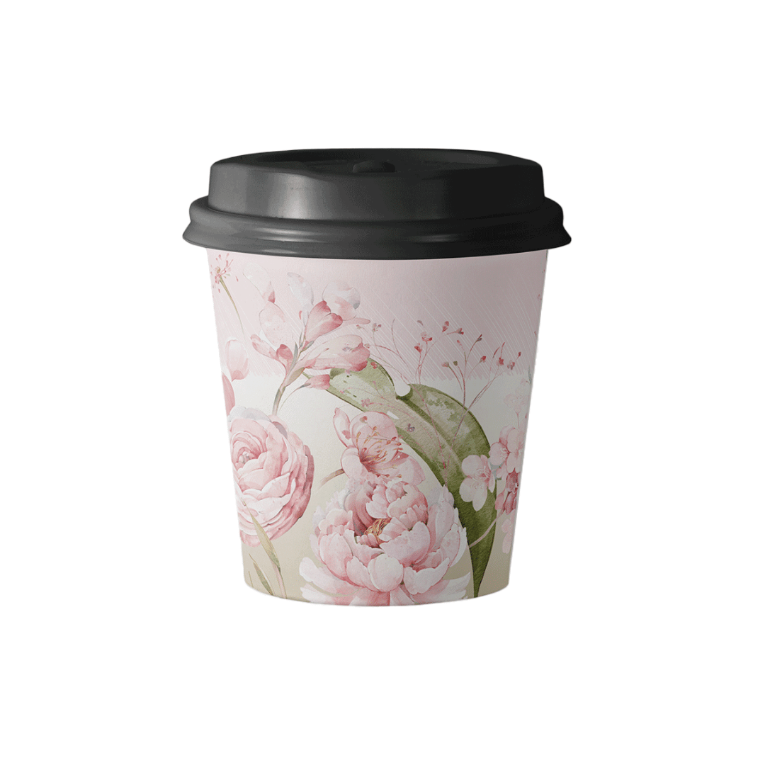 Paper Cups (8oz) - Floral Dreams 2026 Collection Package (12 Pcs/Pkg)