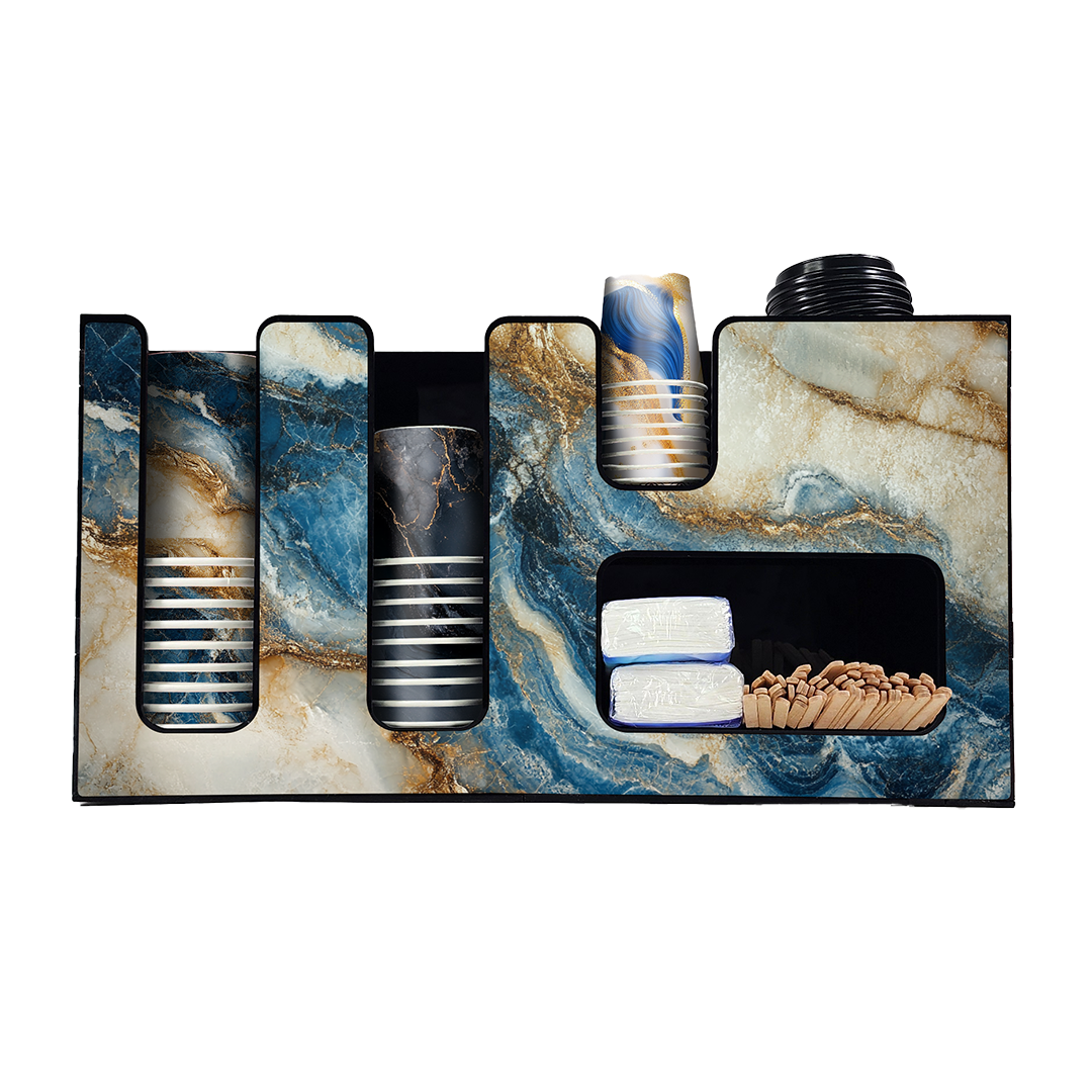 Tea/Coffee Station – Vivid Marble