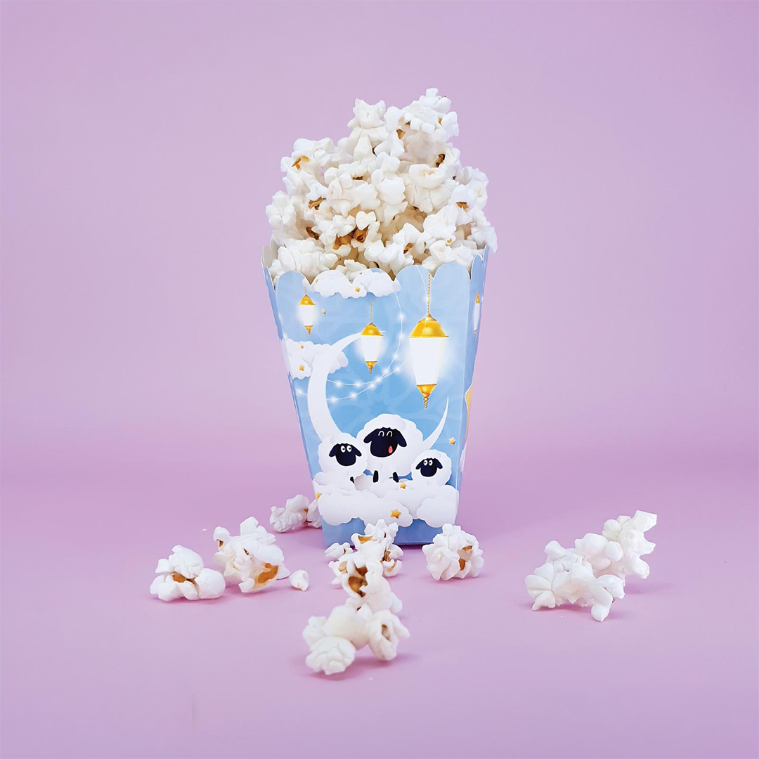 Popcorn Box - Eid al-Adha Collection 2026 (12 Pcs/Pkg)