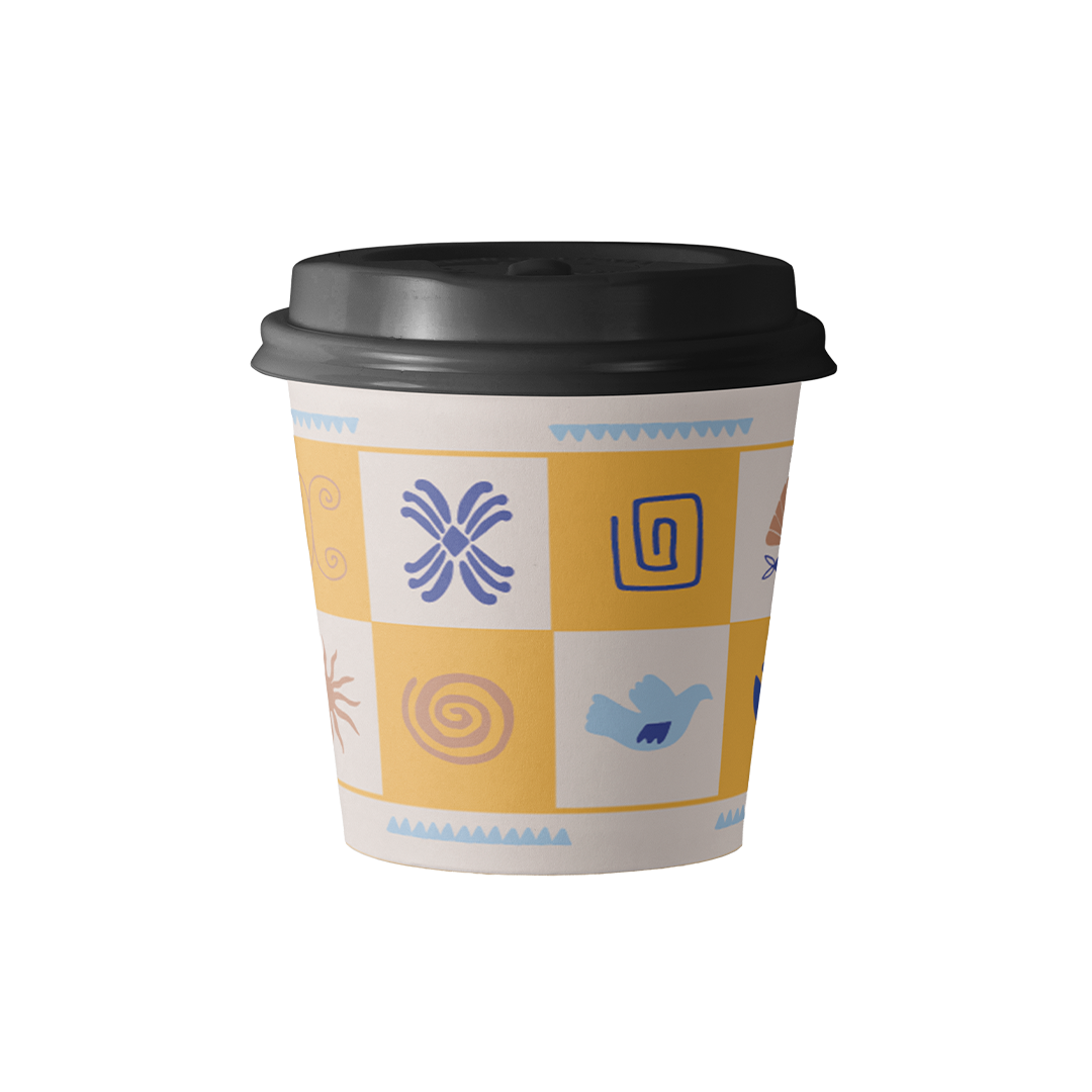 Paper Cups (4oz) - Dolce Mare 2026 Collection Package (12 Pcs/Pkg)