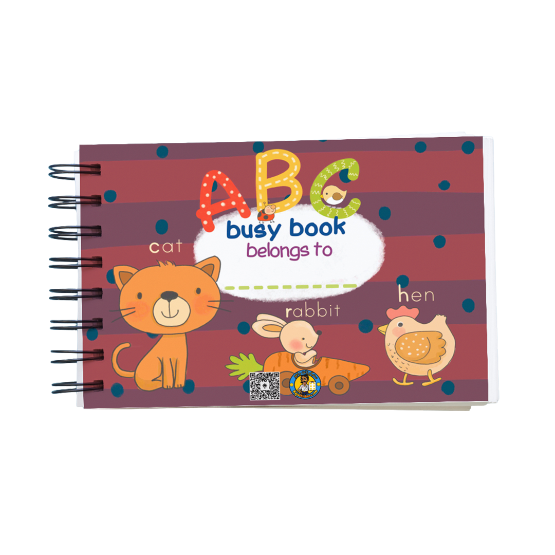 Busy Book - ABC - A4 Size - 35 Pages