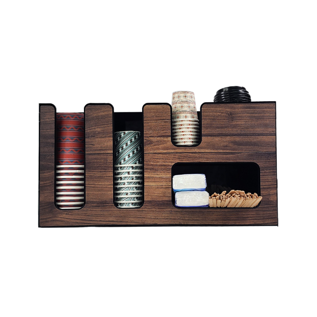 Tea/Coffee Station - Wood Theme