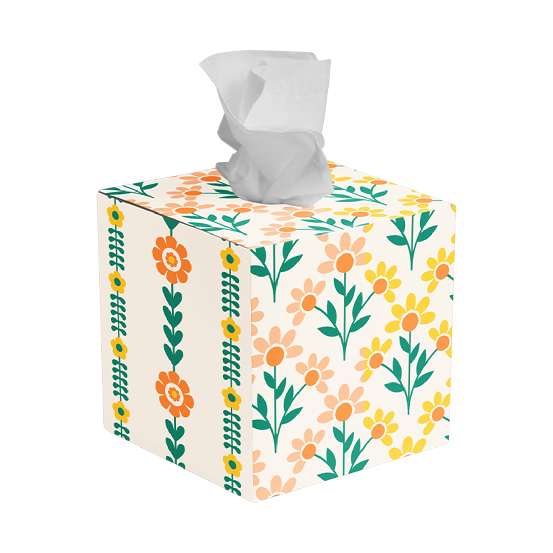 Tissue Box - Summer Breeze Collection Pkg #0001