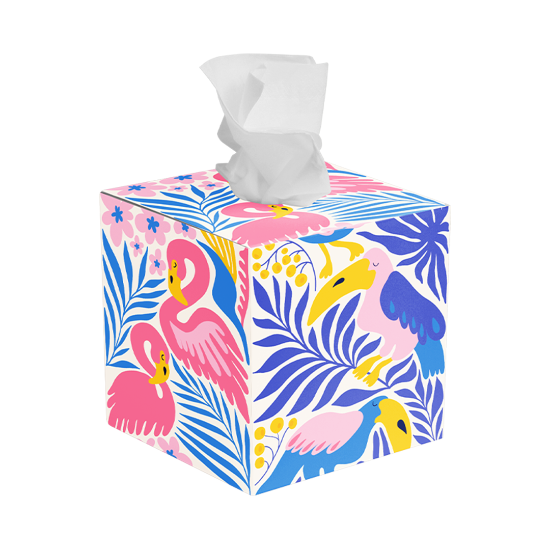 Tissue Box - Summer Breeze Collection Pkg #0002