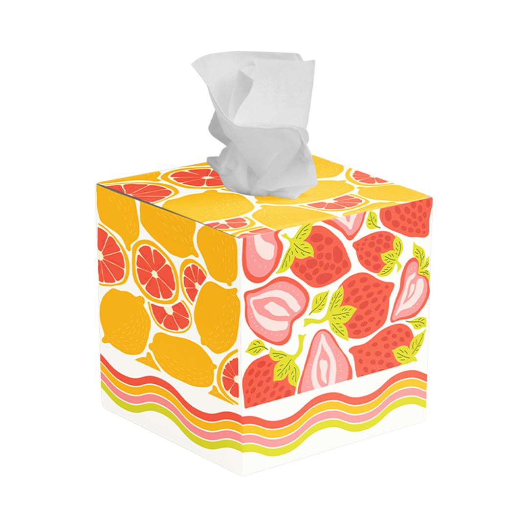 Tissue Box - Summer Breeze Collection Pkg #0004