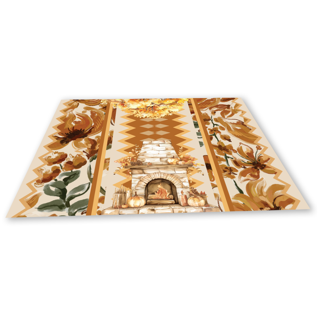 Coffee Table Matt (60 x 45 cm) - Pumpkin Fall Collection