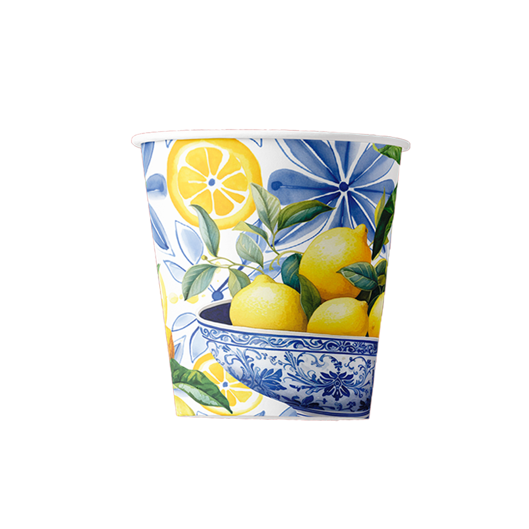 Paper Cups (2.5oz) - Dolce Summer Collection (12 Pcs/Pkg)