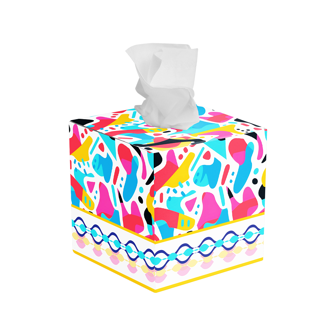Tissue Box - Summer Pop Collection (1 Pcs/Pkg)
