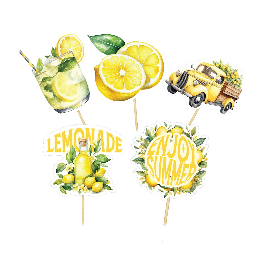 Food Toppers (25 Pcs/Pkg) - Dolce Summer Collection