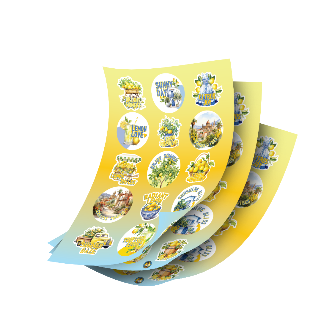 Sticker Sheets (40 Pcs/Pkg) - Dolce Summer Collection