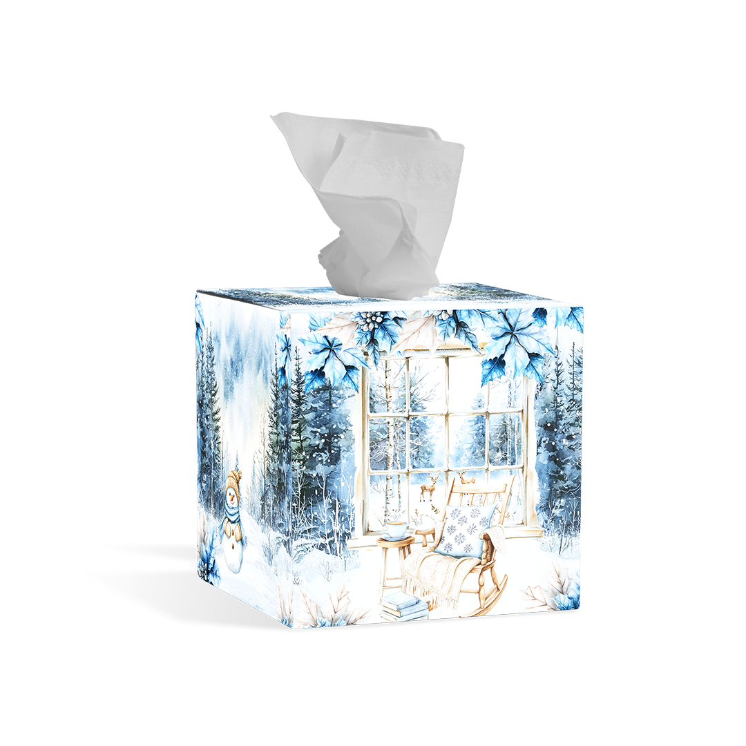 Tissue Box (1 Pcs) - Cozy Winter Collection, Winter Series