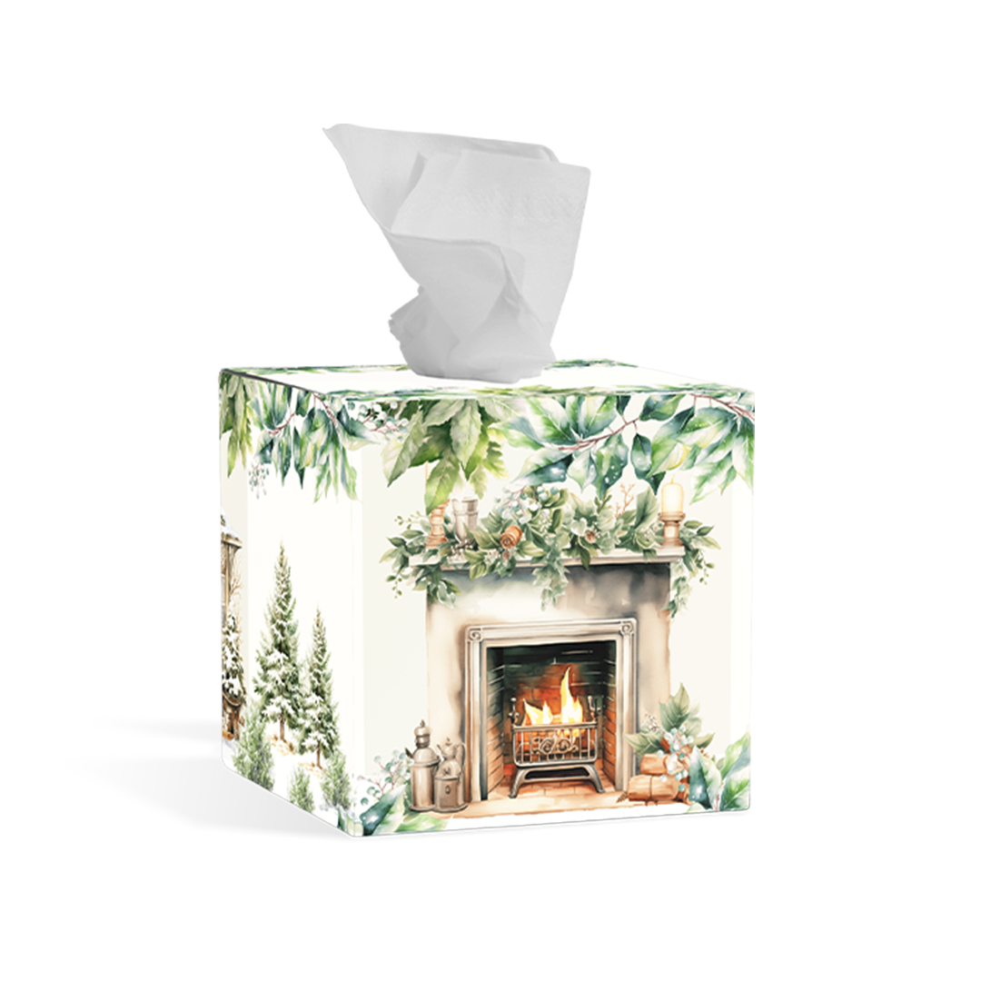 Tissue Box - Winter Green Collection, Winter Series
