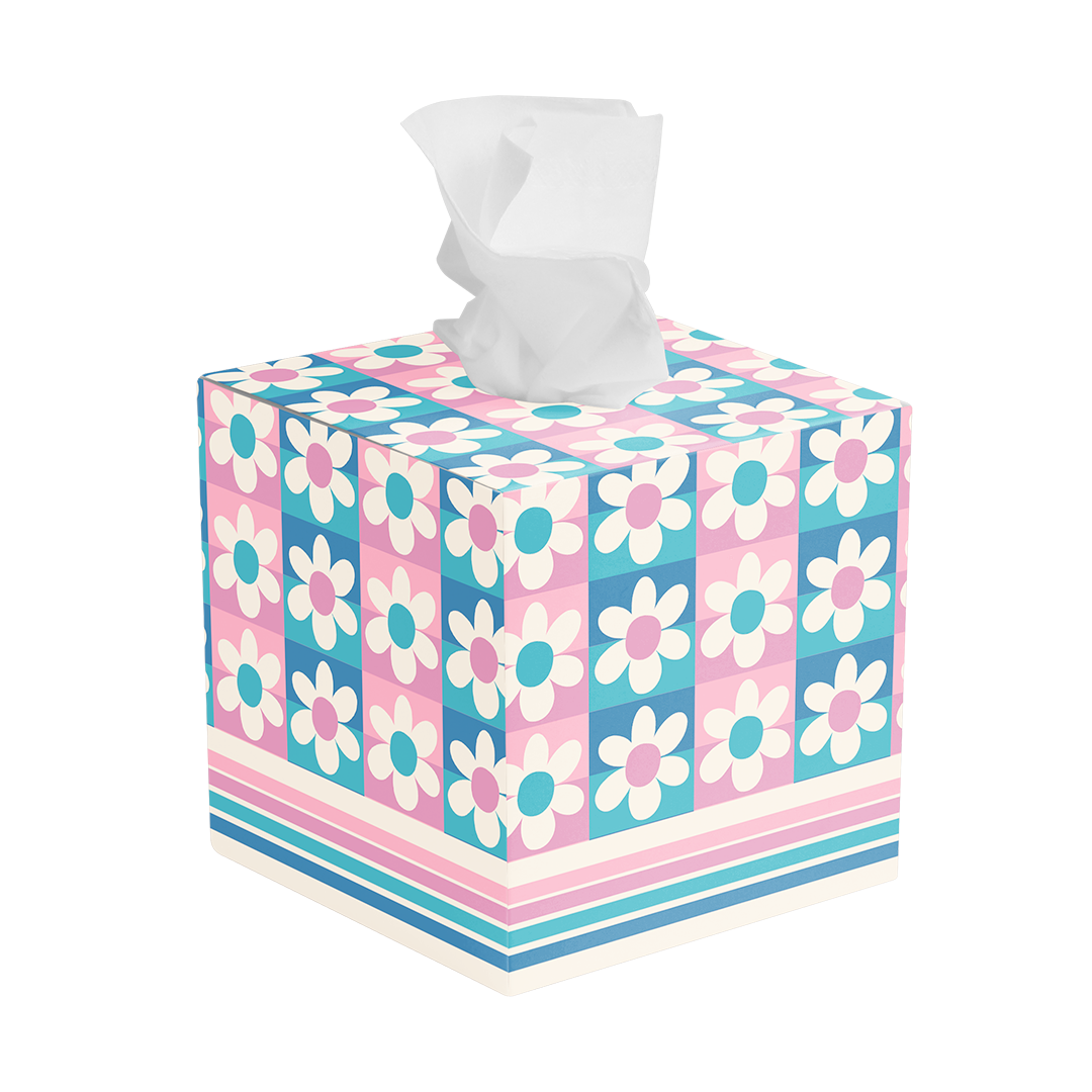 Tissue Box - Groovy Summer 1979 Collection (1 Pcs/Pkg)