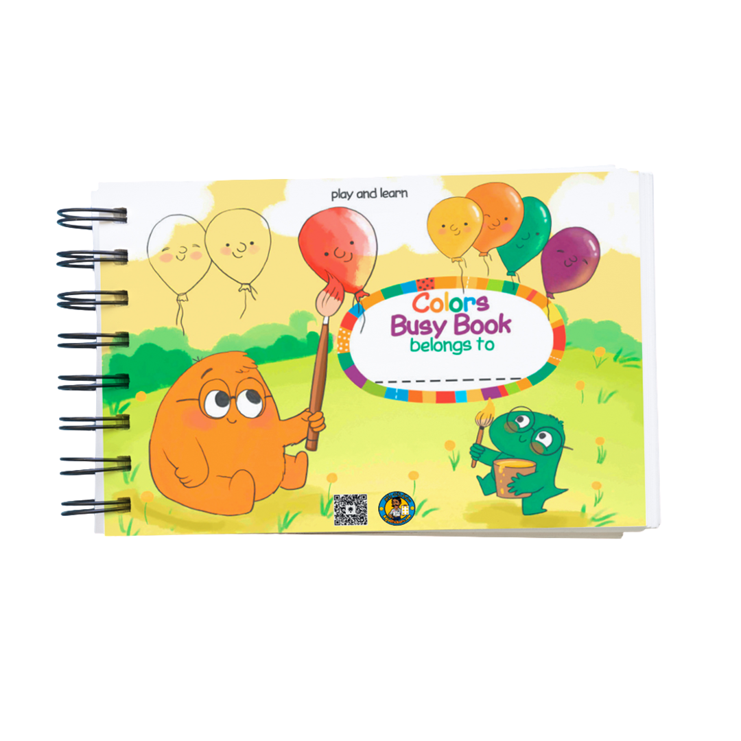 Busy Book - Colours - A4 Size - 22 Pages