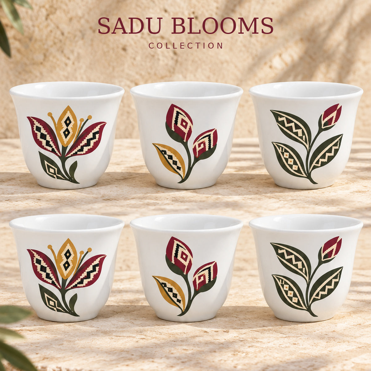 Sadu Blooms FINJANS - FINJAN 2026 Collection (6 Pcs)