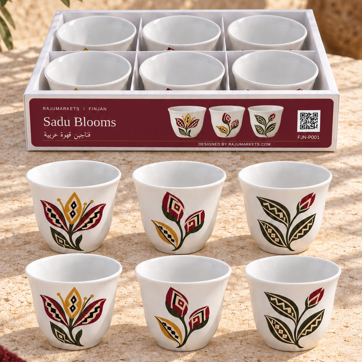 Sadu Blooms FINJANS - FINJAN 2026 Collection (6 Pcs)