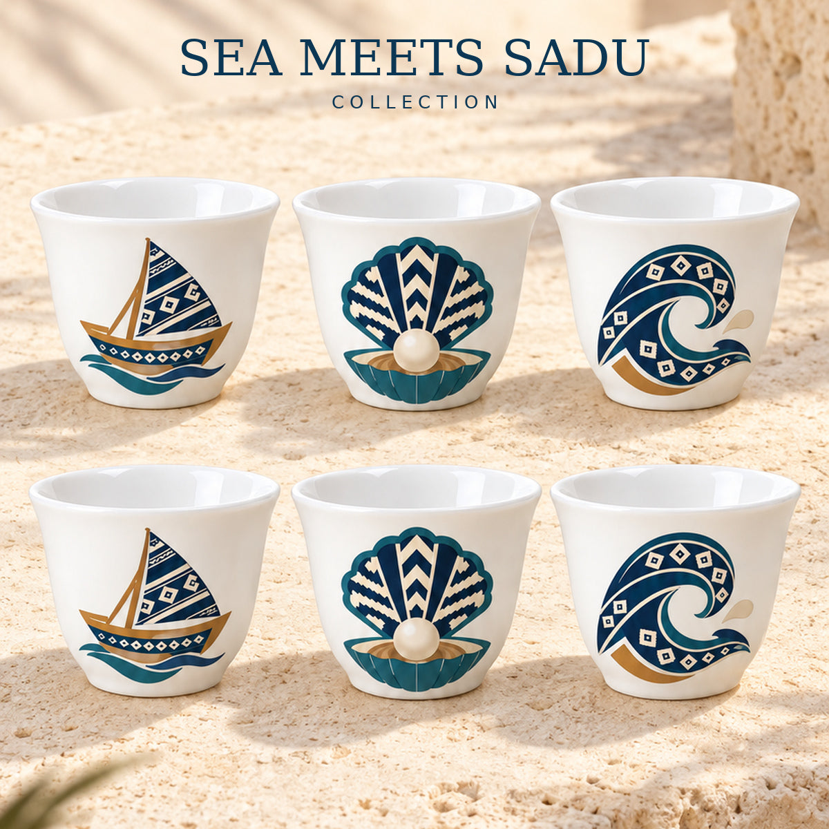 Sea Meet Sadu FINJANS - FINJAN 2026 Collection (6 Pcs)