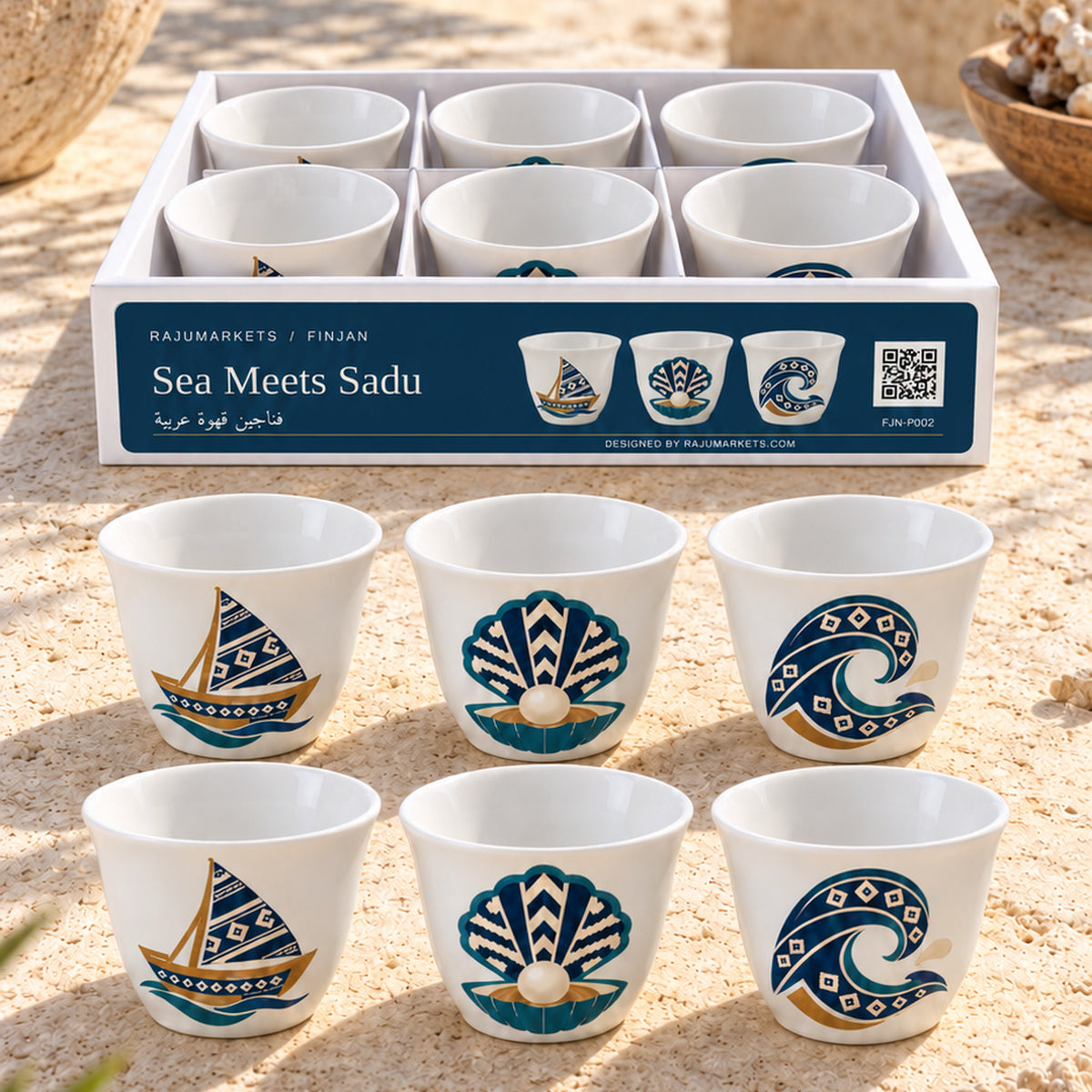 Sea Meet Sadu FINJANS - FINJAN 2026 Collection (6 Pcs)